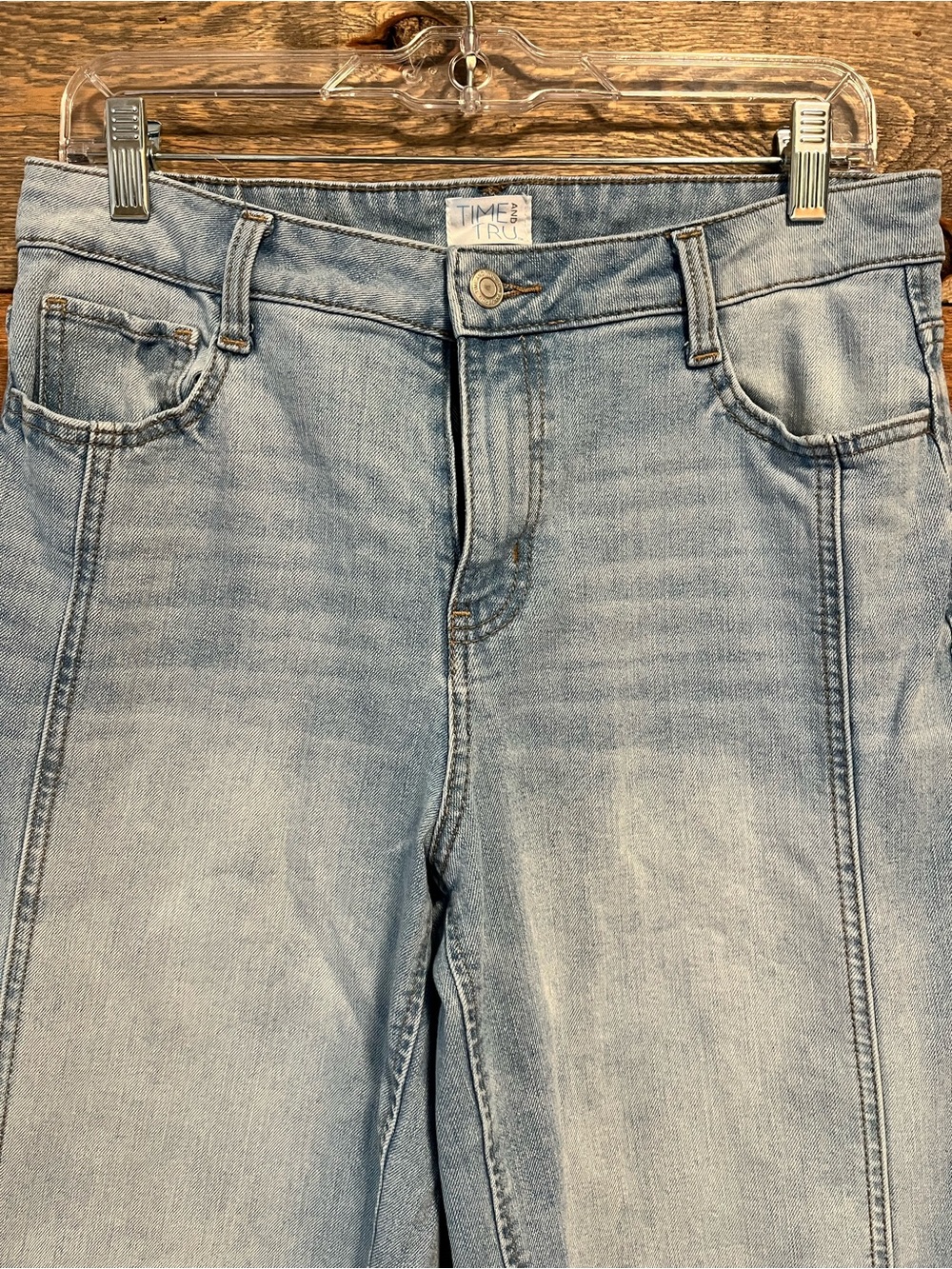Time and Tru Women’s Straight-Leg Jeans - Picture 2 of 4